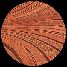 Graphic Products Gold/Crimson Flambe Paper