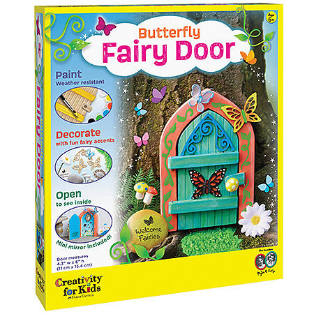 Creativity For Kids Butterfly Fairy Door Art Kit