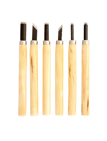 Jack Richeson Set of 6 Wood Carving Tools