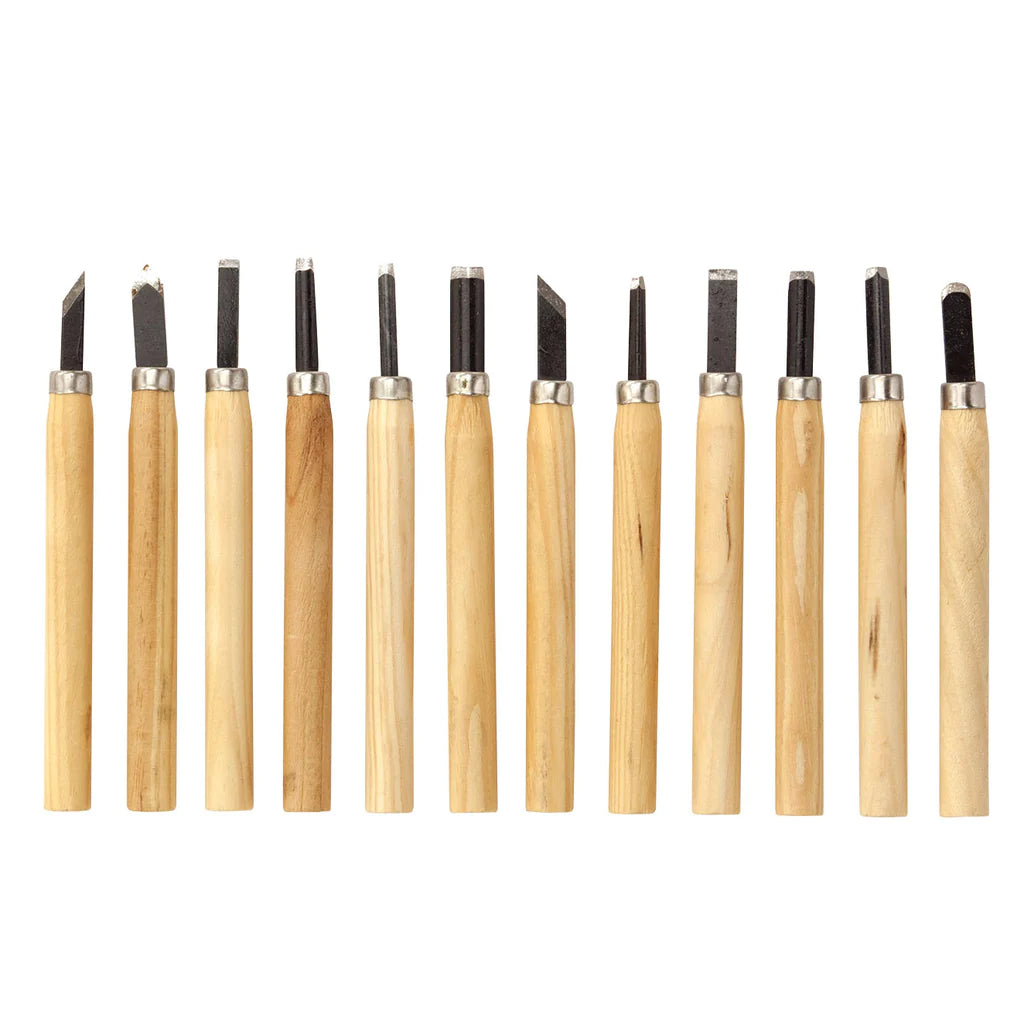 Jack Richeson Set of 12 Wood Carving Tools