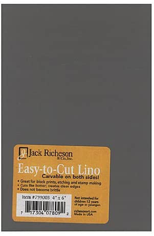 Jack Richeson Easy To Cut Unmounted Linoleum