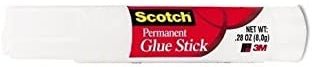 3M Scotch Permanent White Glue Stick