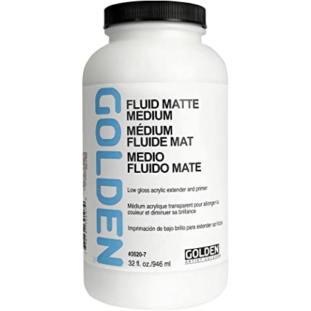 Golden Fluid Matte Medium