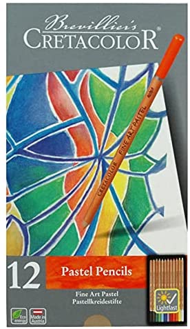 Cretacolor Fine Art Pastel Pencil 12 Color Set