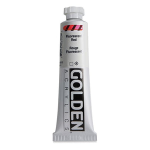 Heavy Body Acrylic 2oz Fluorescent Red