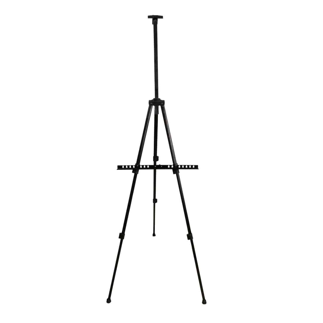 Aluminum Field Easel Backpacker Black