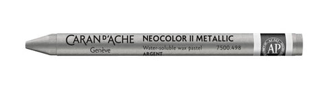 Classic Neocolor II Metallic Silver 498
