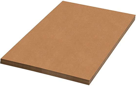 Posners 48in x 96in Corrugated Cardboard 1/8in