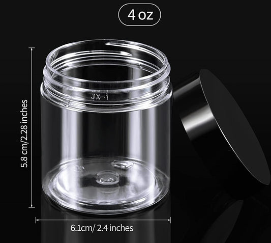 Posners 4oz Plastic Jar with Lid