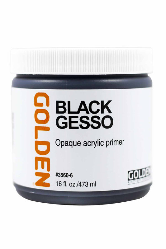 Golden Black Gesso