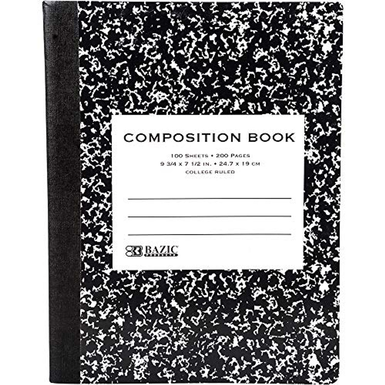 Posners College Ruled Composition Book
