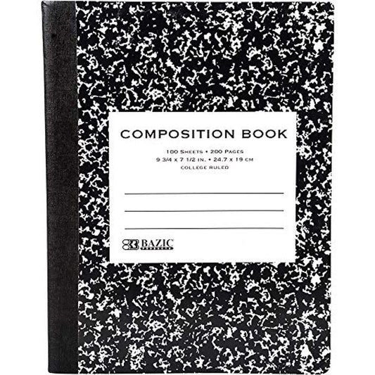 Posners College Ruled Composition Book