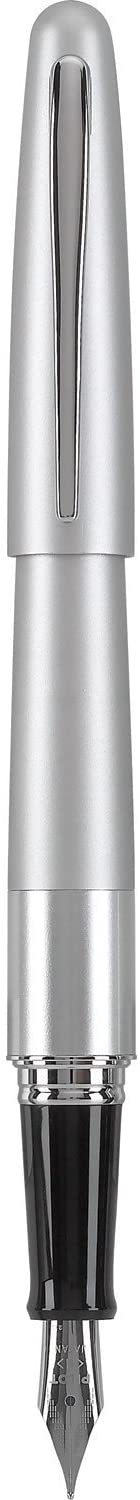 Pilot Metropolitan Silver Plain Fountain Pens