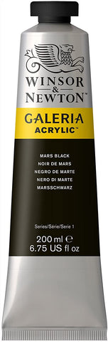 Galeria Acrylic 200ml Mars Black