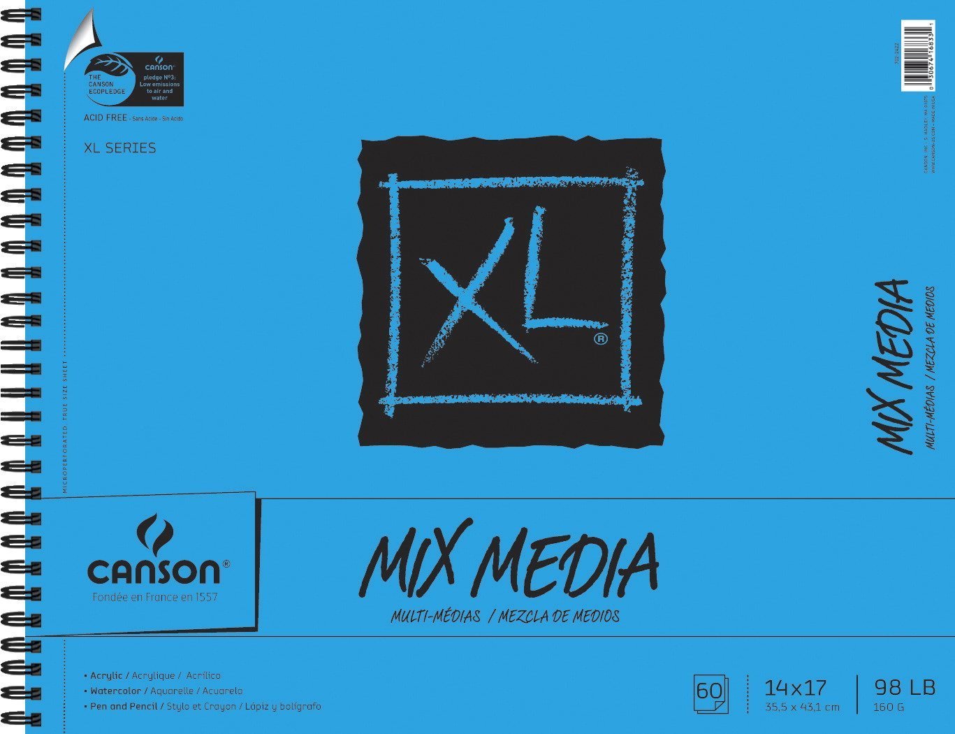 Canson XL Mixed Media Paper Pads