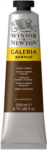 Galeria Acrylic 200ml Burnt Umber