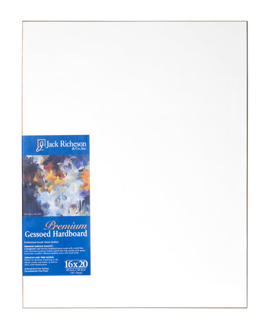 Gesso Board Panels 16x20 1/8"