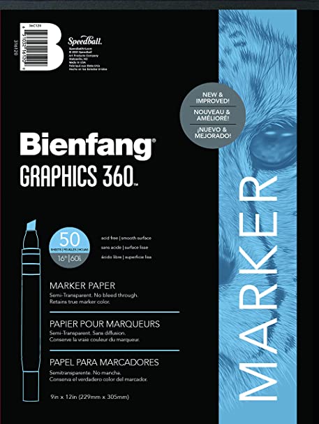 Graphics 360 Marker Paper Pad 14x17