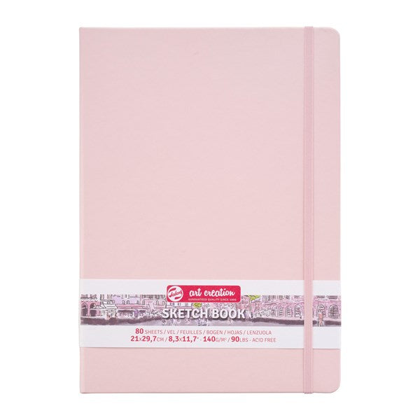 Art Creation Sketchbook 140g Pastel Pink Cover 21 x 29.7 (A4)