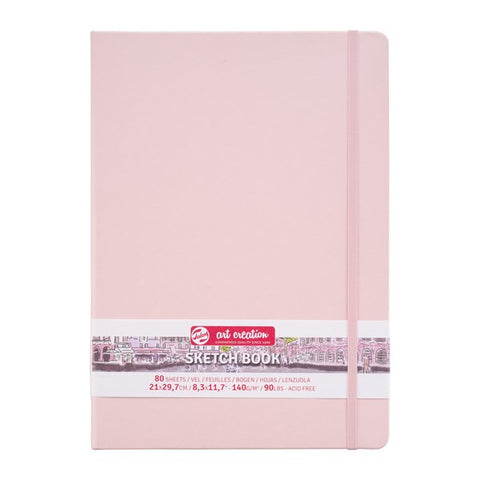 Art Creation Sketchbook 140g Pastel Pink Cover 21 x 29.7 (A4)