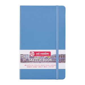 Art Creation Sketchbook 140g Light Blue Cover 13cm x 21cm