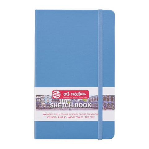 Art Creation Sketchbook 140g Light Blue Cover 13cm x 21cm