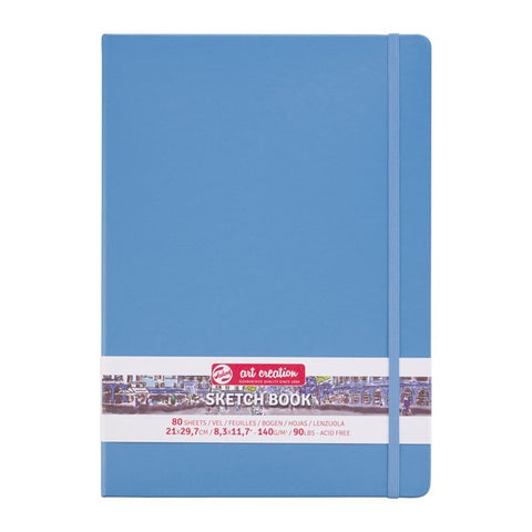 Art Creation Sketchbook 140g Light Blue Cover 21cm x 29.7cm (A4)