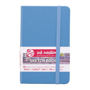 Art Creation Sketchbook 140g Light Blue Cover 9cm x 14cm