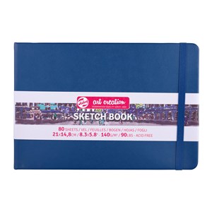 Art Creation Sketchbook 140g Navy Cover 21cm x 14.8cm (A5)