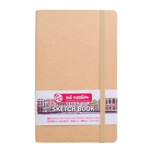 Art Creation Sketchbook 140g Kraft Cover 13cm x 21cm