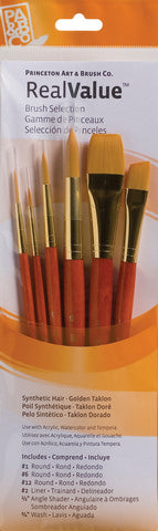 Princeton Brush Real Value Brush Sets
