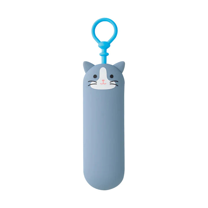 Slim Key Case Gray Cat