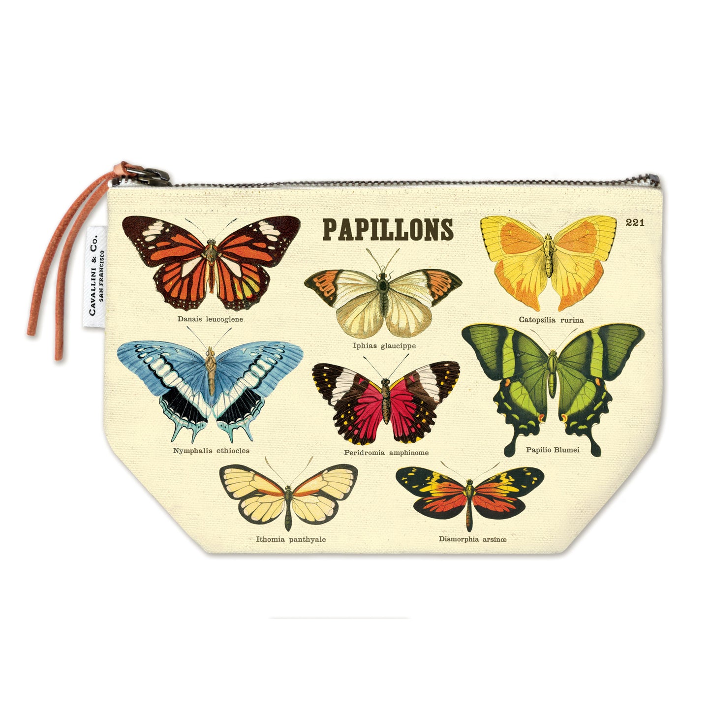 Cavallini & Co Vintage Inspired Zipper Pouches