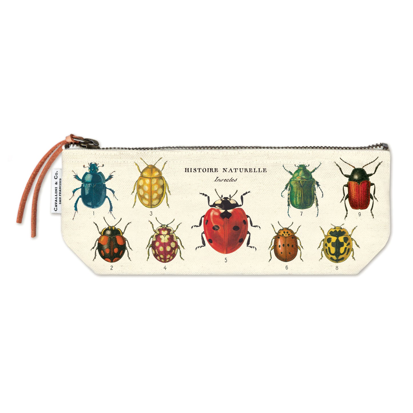 Cavallini & Co Vintage Inspired Mini Zipper Pouches