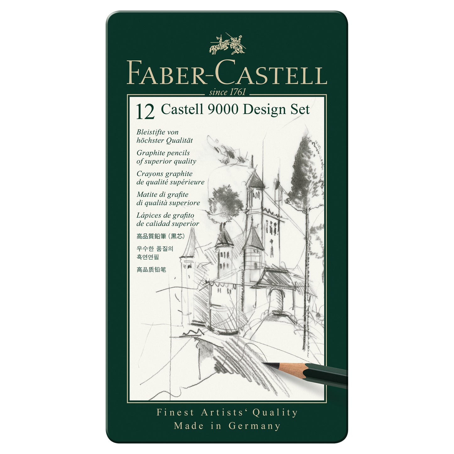 Faber-Castell 9000 Series Graphtie Pencil Sets