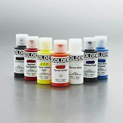 Golden 1oz Fluid Acrylics