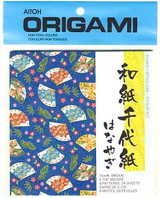 Origami Washi Chiyogami-Hanayagi