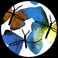Graphic Products Rainbow Butterflies Dot Print Paper