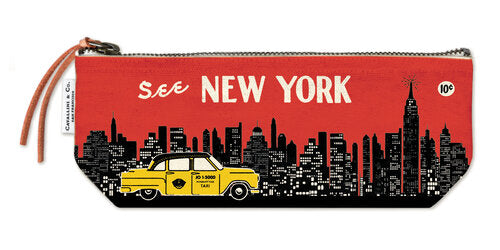 Cavallini & Co Vintage Inspired Mini Zipper Pouches