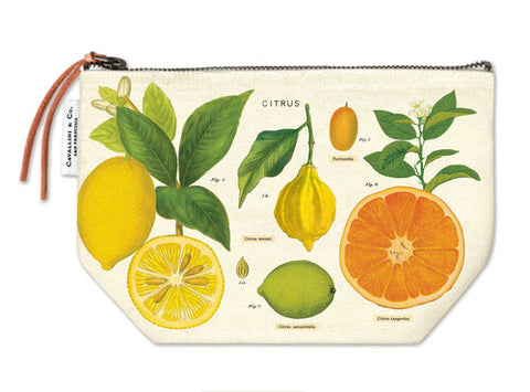 Pouch Vintage Inspired Citrus