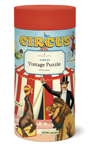 1000 Piece Puzzle  Vintage Inspired Circus