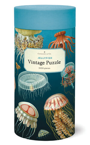 1000 Piece Puzzle Vintage Inspired Jellyfish