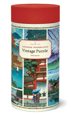 Cavallini & Co 1000 Piece Vintage Inspired Puzzles