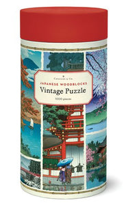 1000 Piece Puzzle Vintage Inspired Japanese Woodblock