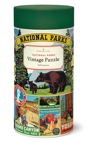 Cavallini & Co 1000 Piece Vintage Inspired Puzzles