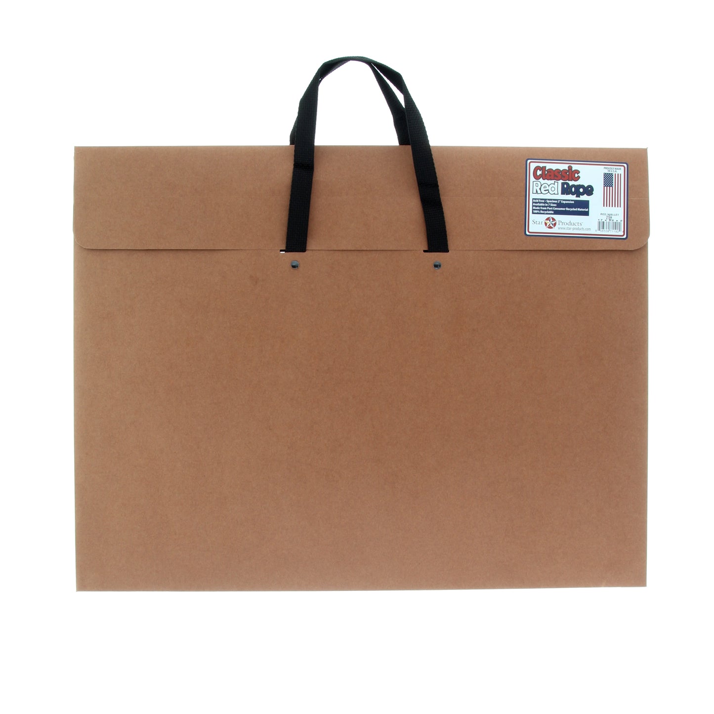 Star Products Red Fiber Expanding Portfolios with Handles