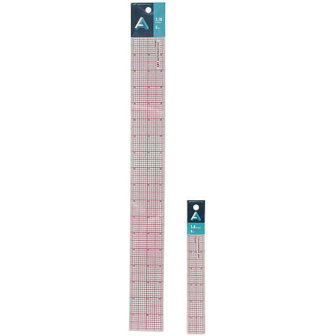 Beveled Ruler 8ths Graph B60 12"