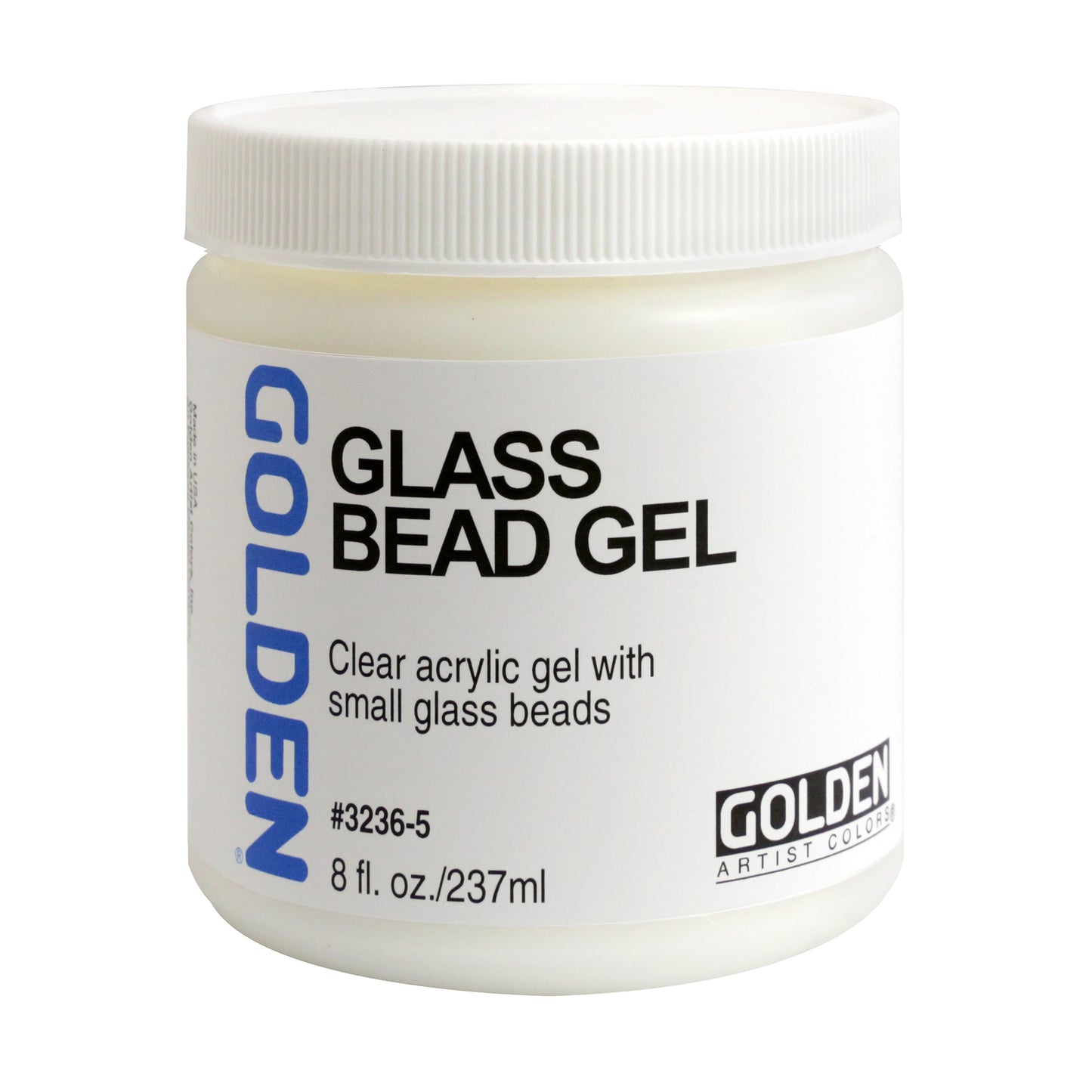 Golden 8oz Glass Bead Gel