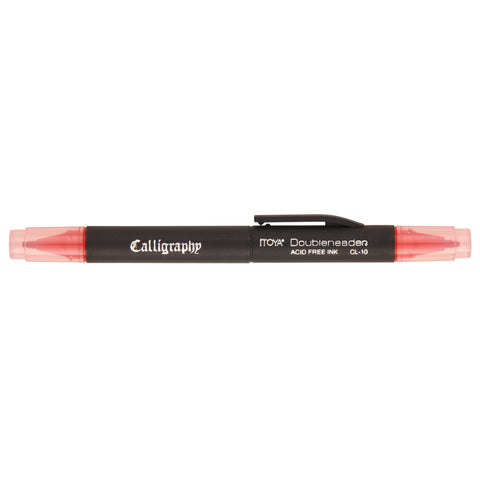 Doubleheader Calligraphy Marker Red