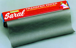 Saral Transfer Paper 12" x 12' Rolls Graphite Black